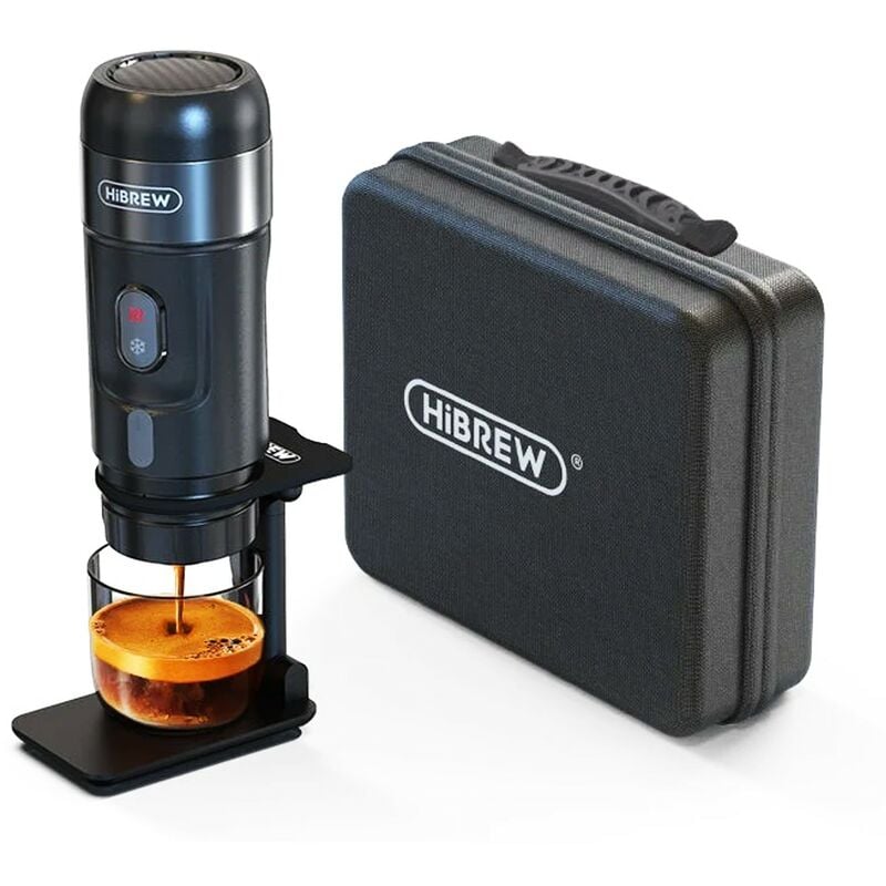 Cafetière portable Hibrew H4A Légère et portable Peut être utilisée dans la voiture et à l'extérieur Matériaux de qualité alimentaire (Kit de voyage)