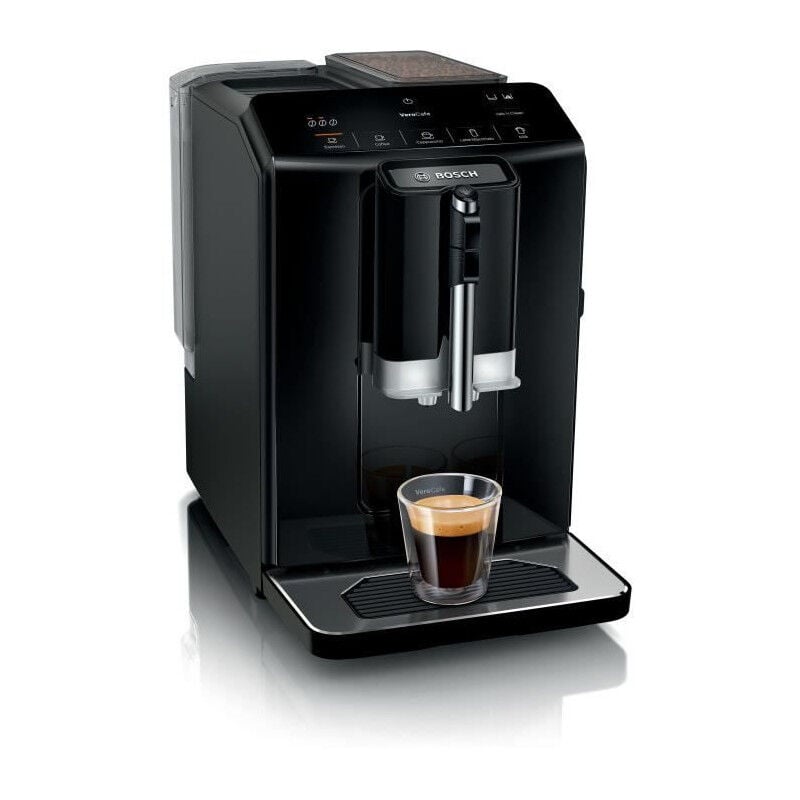 Machine a café broyeur expresso Bosch TIE20119 Serie 2 - 1300 w - 250 g de grains - 1,4 l - Noir