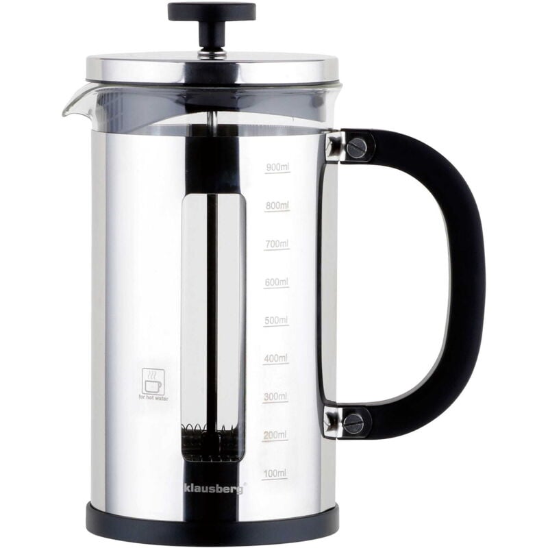 Cafetière/théière à piston 1000 ml KLAUSBERG KB-7703