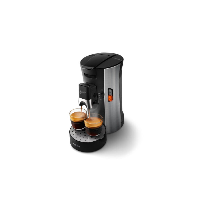 Philips - Cafetière à dosette ou capsule CSA250 11 gris anthracite