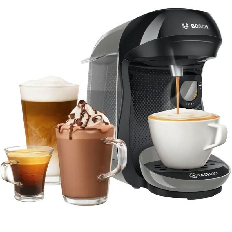 Bosch - Machine a café multi-boissons TAS1009 - Tassimo T10 happy - Gris