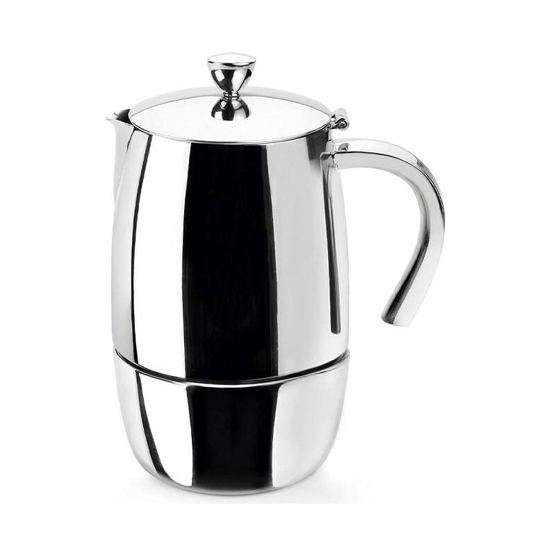 Lacor - Cafetière Express Luxe en acier inoxydable - 6 tasses