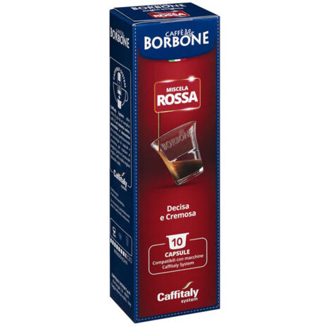 Caffè Borbone miscela Rossa confezione 10 capsule