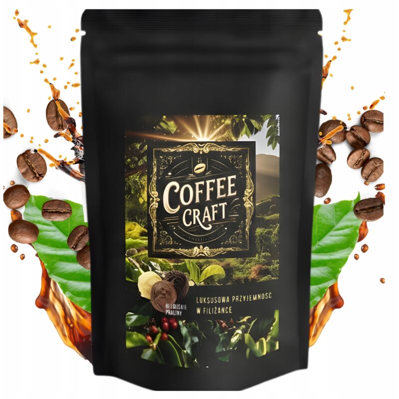 Caffè macinato 250 g Arabica miscela appena tostata - Praline belghe
