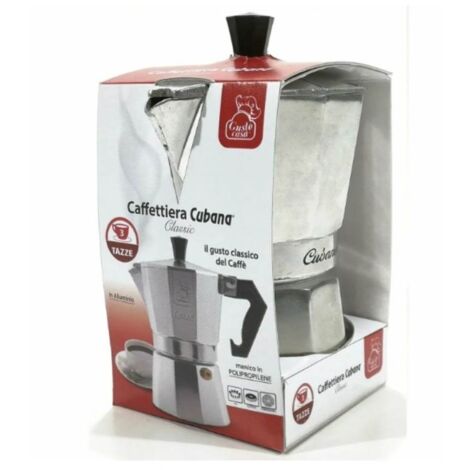 Caffettiera 3 tazze cubana