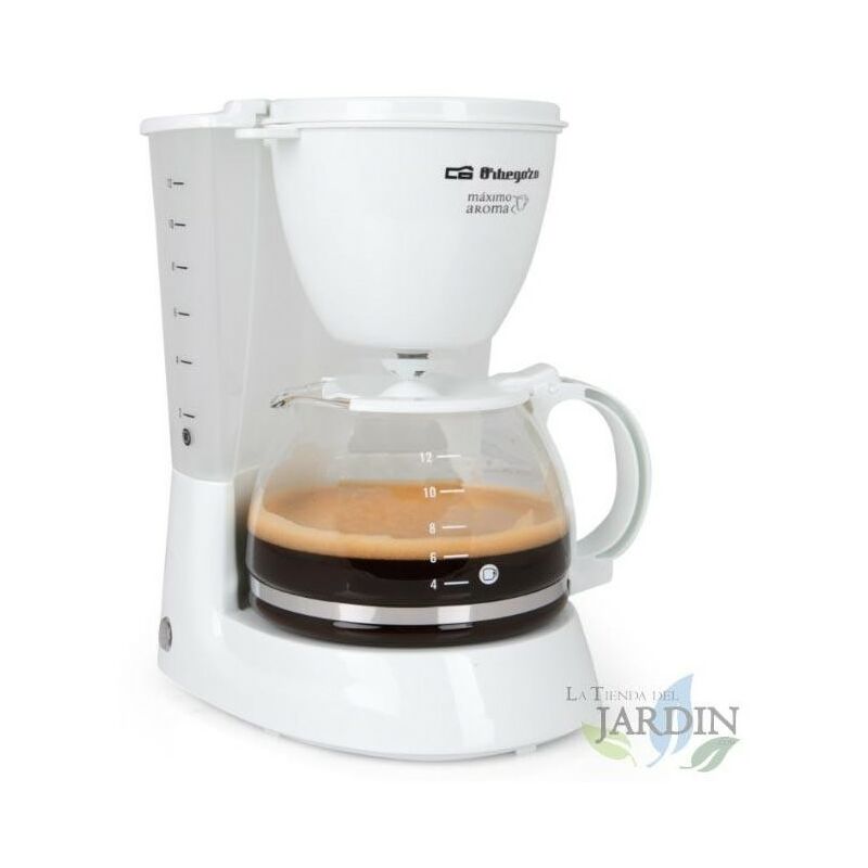 Image of Orbegozo - Caffettiera a goccia . Capacità 12 tazze. Capacità 1,3 l. Mantiene il caffè caldo per 30 min.
