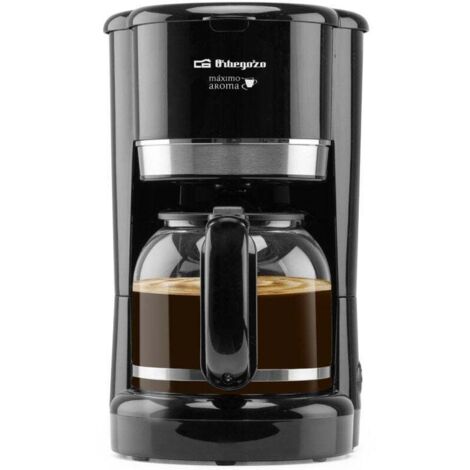 Caffettiera Americana Orbegozo CG 4027 N Nero 900 W 1,5 L 15 Tazze
