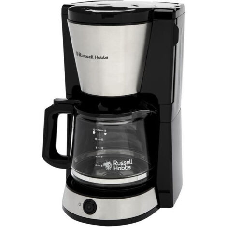 Caffettiera Americana Russell Hobbs Nero Acciaio 1080 W 1,25 L