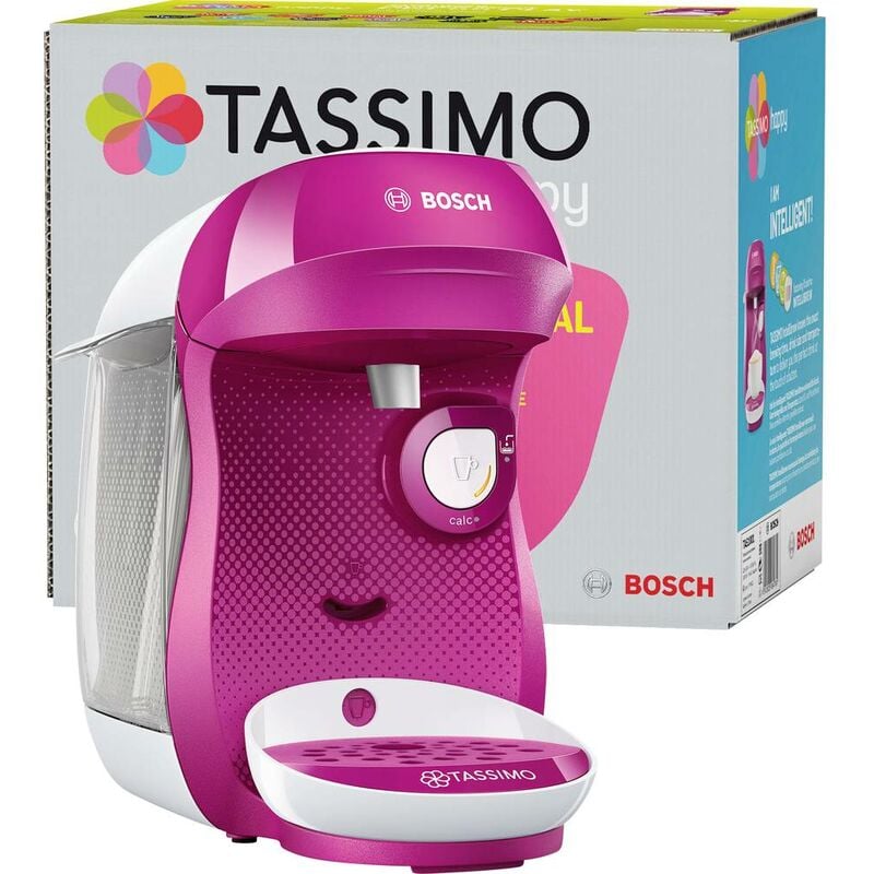 Image of Bosch - Haushalt Happy TAS1001 Rosa Macchina per caffè con capsule