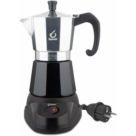 Caffettiera Elettrica Forever Miss Moka Prestige, Moka a 6 Tazze