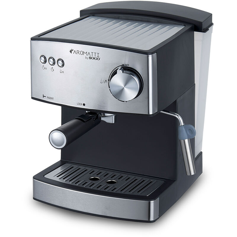 Image of Sogo - Caffettiera espresso cappuccino 2in1 850W 1.60L / 19bar