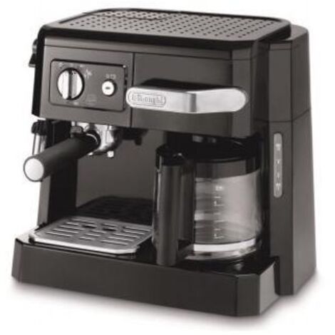 caffettiera espresso combinata 15bar - bco411b - delonghi