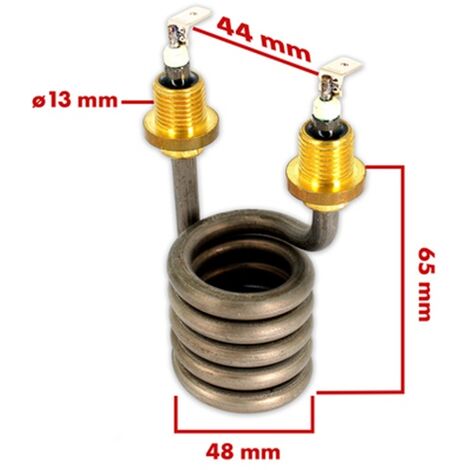 CAFFETTIERA ESPRESSO RESISTENZA  220V 1000W TIPO Euromax 38053600 Varie Marche