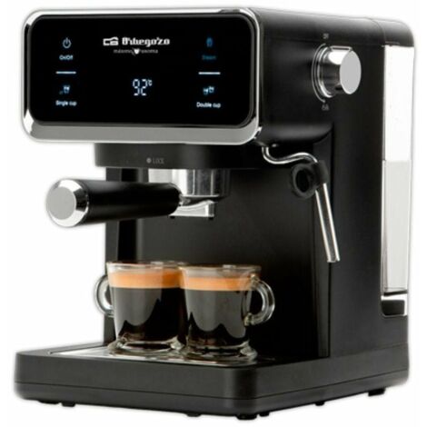 Caffettiera Express a Leva Orbegozo 18309 Nero