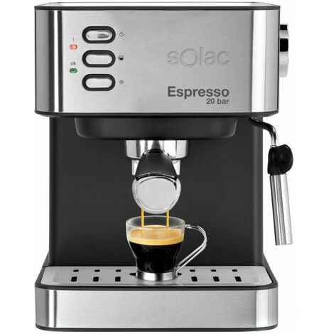 Caffettiera Express Solac CE4481 Nero Acciaio 850 W