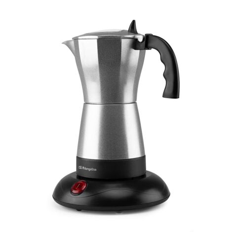 Caffettiera Italiana Orbegozo KFE660 Argentato Alluminio 6 Tazze