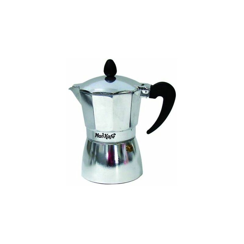 Image of Lgvshopping - Caffettiera MariKafe' 1 Tazza in Alluminio Macchinetta Caffe' Espresso Moka