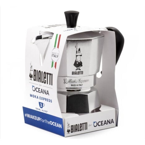 Caffettiera Bialetti Restyling con fascia in alluminio 2 tazze