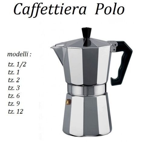 CAFFETTIERA POLO 1/2 TZ.
