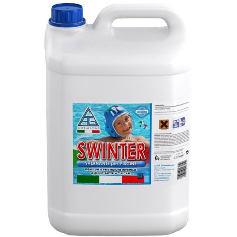 CAG CHEMICAL - SVERNANTE MULTIFUNZIONE X PISCINE LT. 5