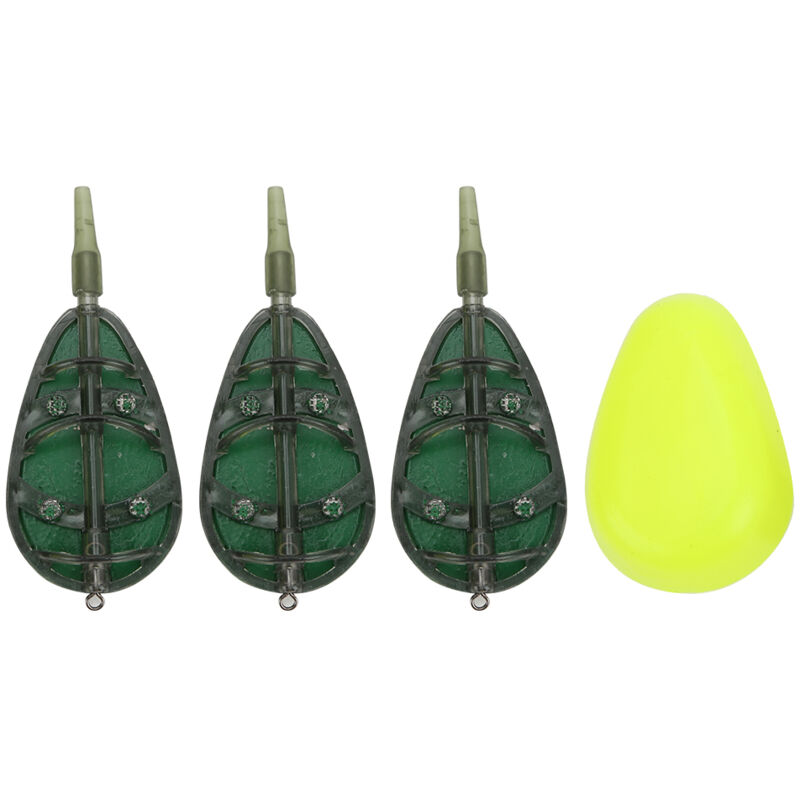 Cage à Appâts Portable avec Moule pour Pêche - Accessoire de Pêche Léger (30G, 40G, 50G)