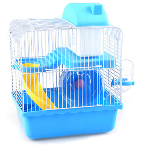 Cage à hamster 2 étages, haute conception de châssis, habitat pour hamster