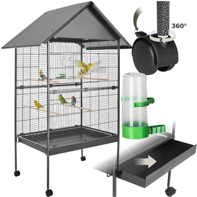 Cage à oiseaux 168 cm -