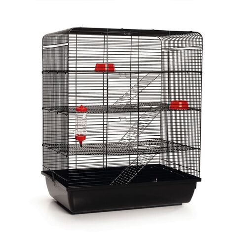 Cage à rat Remy Noir 58 x 38 x 71 cm 266815 Beeztees - Noir