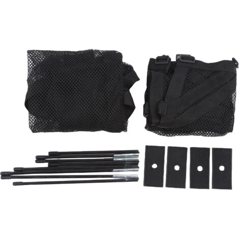 Cage à rouleau de fenêtre UTV, filet en maille, tissu Oxford, bouclier latéral de protection de remplacement pour Polaris RZR 570 800 900 900S 1000 XP Turbo