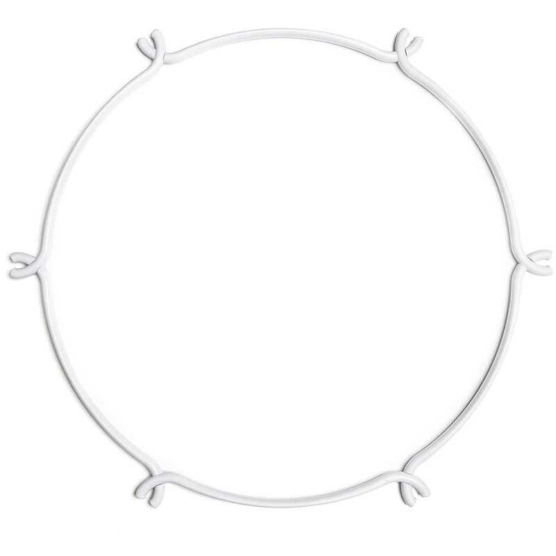 Image of Creative Cables - Cage Cerchio - Struttura per lampadari Bianco - s - ø 40 cm - Bianco