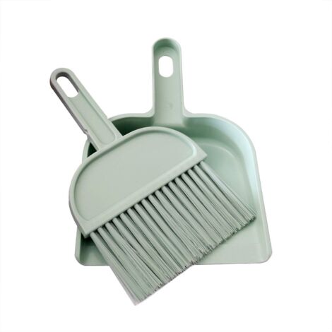 Cage Cleaner for Guinea Pigs, Hamsters, Chinchillas, Rabbits, Reptiles, Hedgehogs and Other Small Animals - Mini Dustpan and Brush Set Cleaning Tool for Animal Waste (1 Pack)
