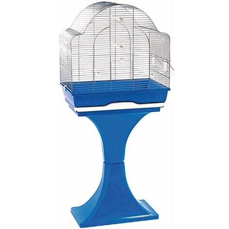 Cage de marguerite avec socle pour oiseaux