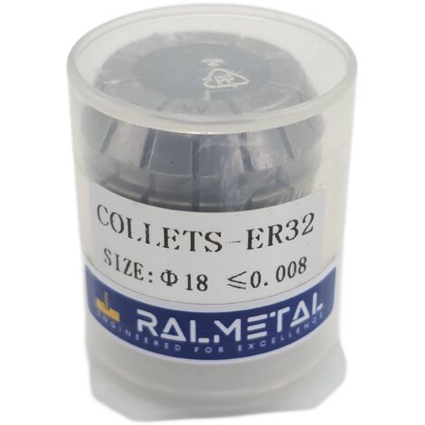 Cage de serrage à pince de précision ER32 18-17 mm AA 0,008 mm