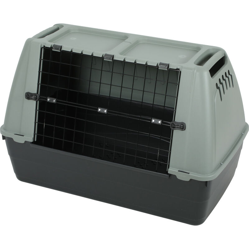 Zolux - Cage de transport en plastique recyclé Travel 87 x 48 x 58 cm