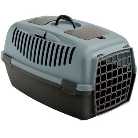 Cage de transport Gulliver 3 pour chien, chat et lapin, 61 x 40 x 38 cm, grande et solide