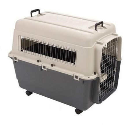 Cage de transport Kennel Box pour chien ou chat (Modèle avion) Désignation : Kennel Box Type : T3 Taille : Kennel Box MORIN 900062