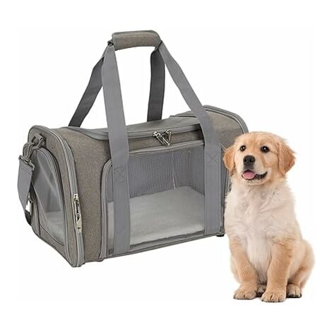 50 x 34 x 36 cm Caisse transport chien chat pliable portable