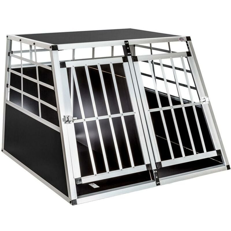 Helloshop26 - Cage de transport pour chien double dos droit 97 x 90 x 69,5 cm