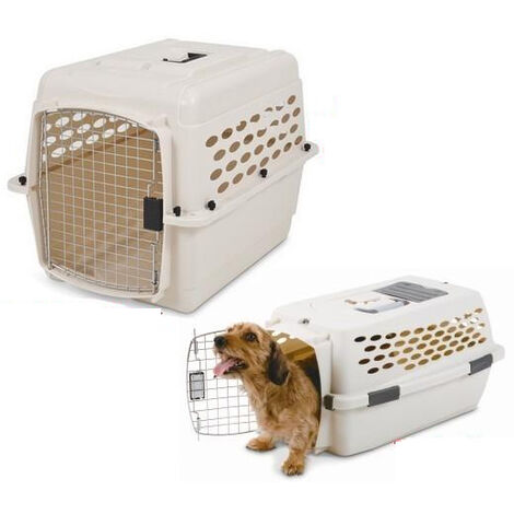 TRIXIE Cage de transport pour chien 93×69×62 cm pas cher 