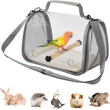 Cage de voyage pour oiseaux Sac à dos pour cage à oiseaux -