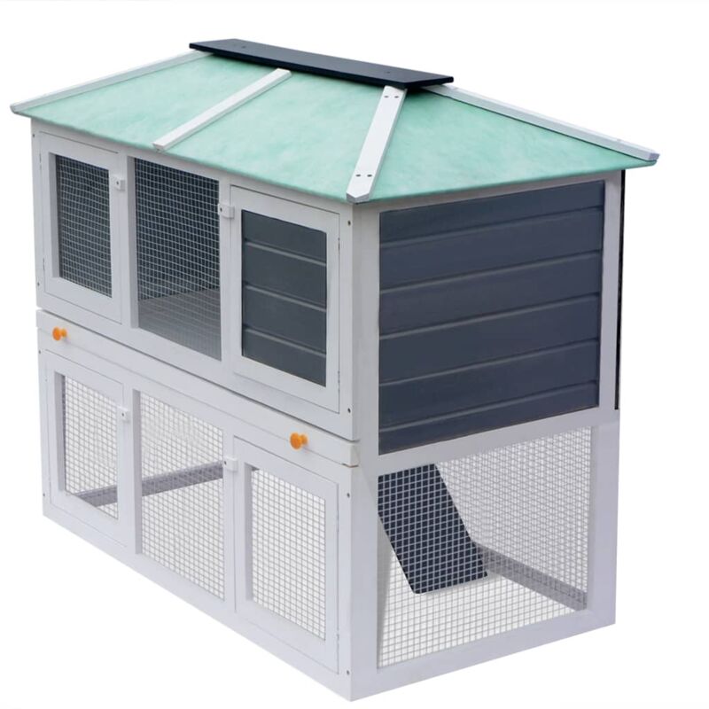 Mercatoxl - Cage double pour animaux Bois