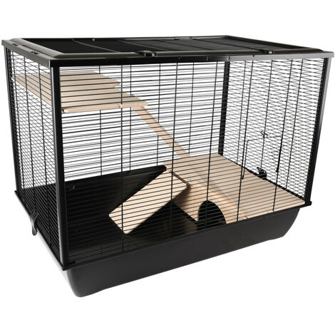Cage Elsa M 77 x 47 x 60 cm pour rongeur - Flamingo