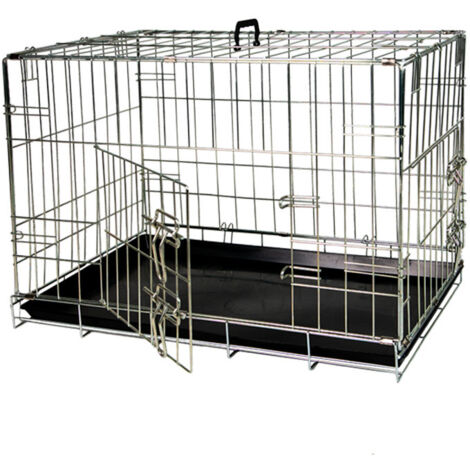 Cage exposition avec plateau taille L