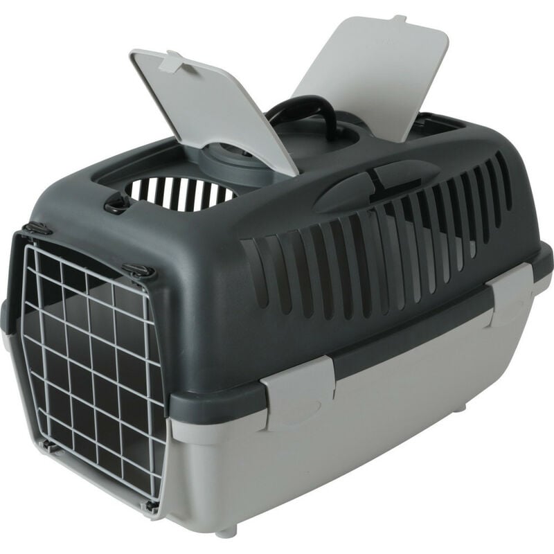 Cage gulliver 2, porte métal, taille 36 x 55 x 35 cm, transport pour chien max 8 kg Animallparadise