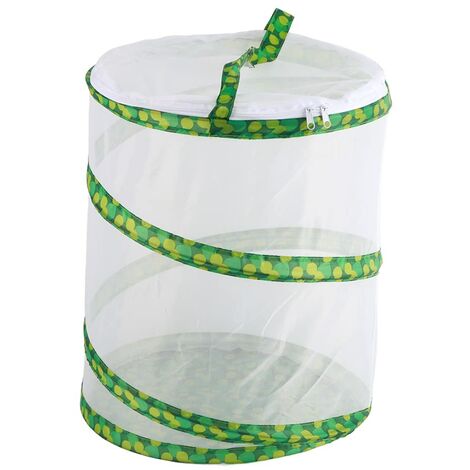 Cage Habitats Insectes et Papillons, Panneaux Maille Cage Habitats Souple et Respirant Cage Professionnelle Habitats Insectes Libellule Papillons Cage Filet
