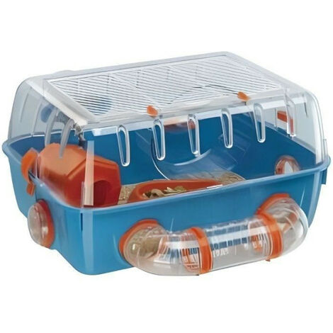 Cage ludique pour hamsters 40.529.522.5 cm- En plastique - FERPLAST