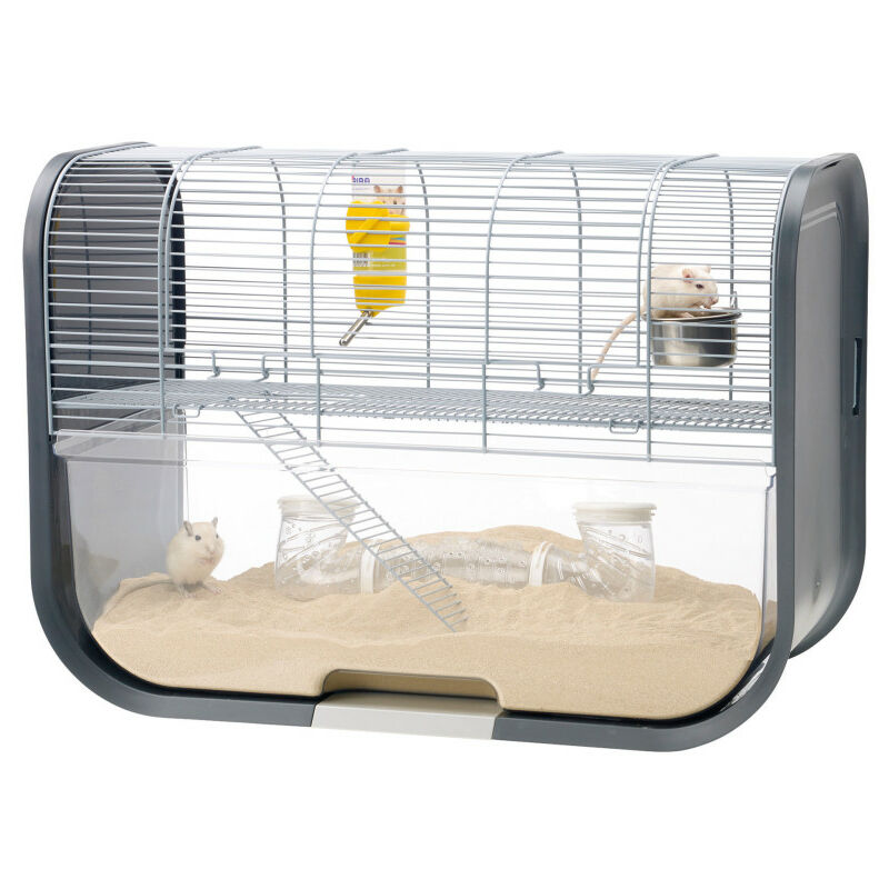 Animallparadise - Cage Lugano pour gerbilles pour rongeurs