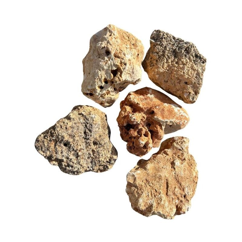 Big Bag Express - Cage Métallique de 0,75m³ (+/- 1000 Kg) Pierre de Rocaille Pour Aménagement Paysager ø 50/200 mm - Livraison premium