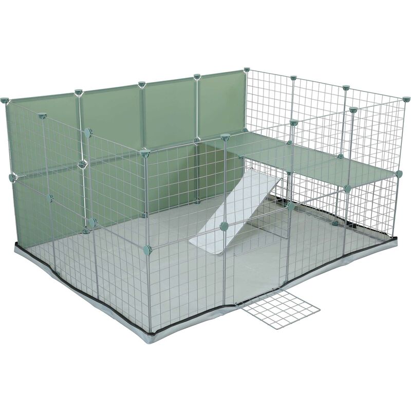 Zolux - Cage modulable pour lapin Park 1.84 m²