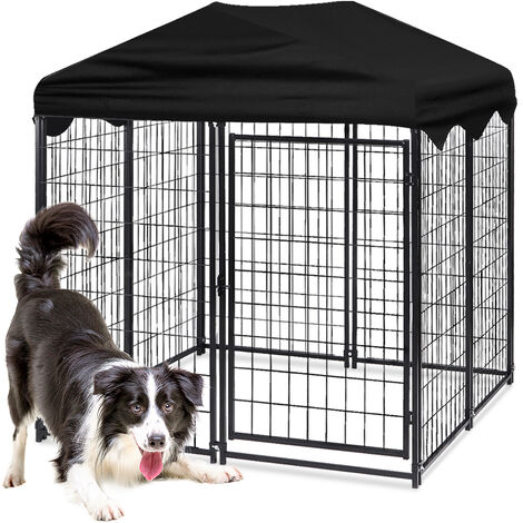 Maison Exclusive - Parc pliable pour chien avec sac de transport Rose  145x145x61cm